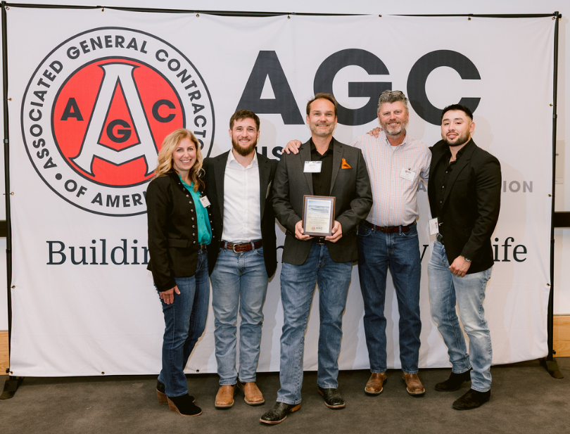 AGC Austin- Outstanding Construction Award: Maldonado Nursery & Landscaping.