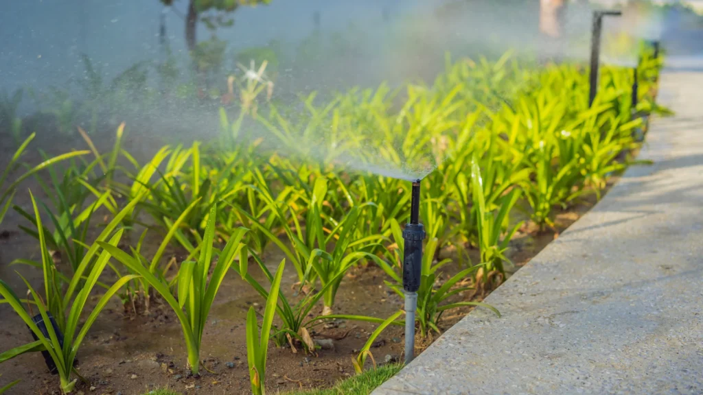 irrigation and landscaping